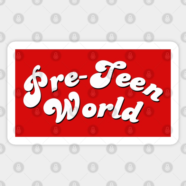 Pre-Teen World SCTV Sticker by Pop Fan Shop